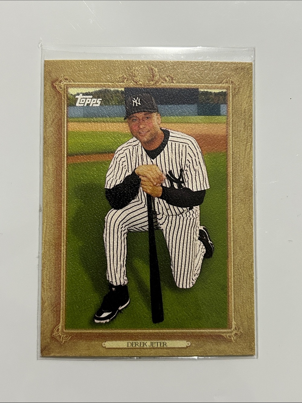 2010 Topps Derek Jeter Turkey Red insert #TR100 baseball card - NY Yankees